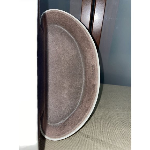 Coach Sunglasses Eyeglass White Signature Monogram Leather Hard Clamshell Case - Picture 6 of 8